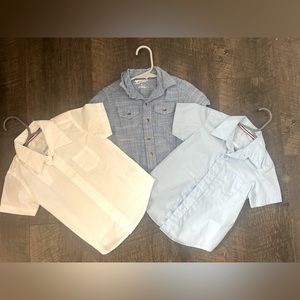 Boys Short Sleeve Button Up 2T - Lot of 3